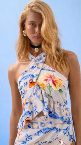 Blusa Frente Única - Leli Correia - P/M