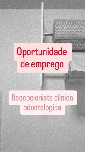 Recepcionista clinica odontologica