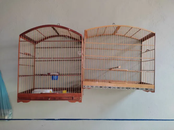 Vendo 3 gaiolas semi novas 