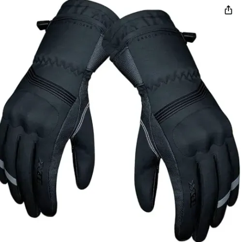 LUVA X11 DRYTECH PRETO 100% IMPERMEÁVEL