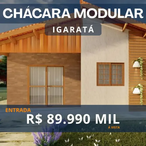 COMPRE SUA CHÁCARA COMPLETA E PERSONALIZADA