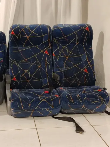 Bancos soft para ônibus 15 lugares