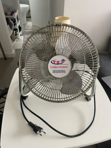 Circulador de Ar TH Turbo Power ? todo em metal, 3 velocidades