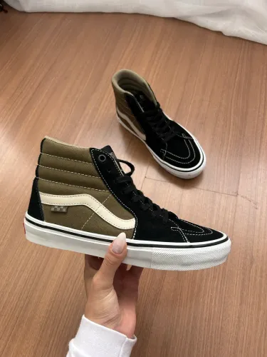 Tênis Vans Sk8-Hi Verde Militar 