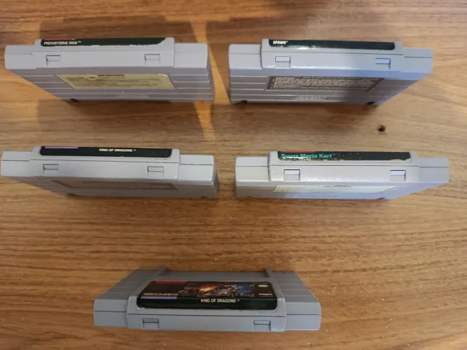 Jogos de Super Nes Originais