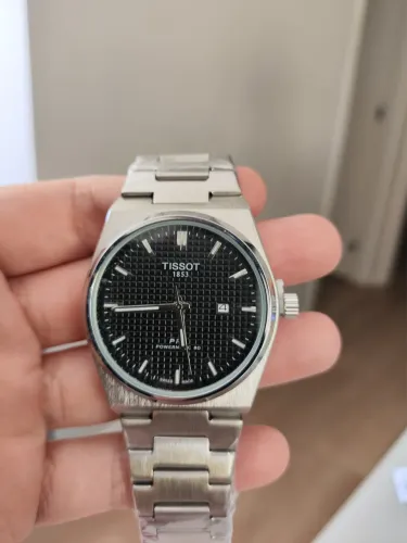 Relógio Tissot PRX Preto Fundo de Vidro