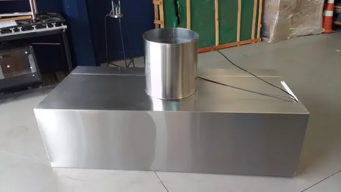 Coifa Industrial em Aço Inox 190x90x50 - Profissional para Cozinha Comercial - Mostruário
