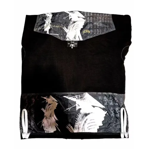 Kimono de jiu-jítsu A3 preto