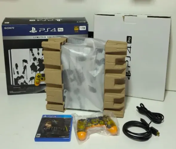 PS4 PRO EDIÇÃO DEATH STRANDING 