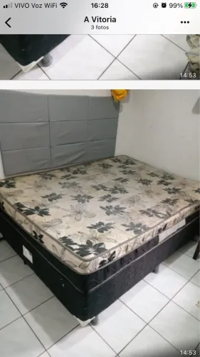 Cama box casal