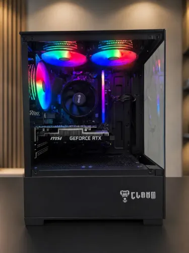 PC Gamer Ryzen 5 5500 + RTX 3050 6GB + 16GG + SSD Nvme 256GB| Pronto para Jogar!