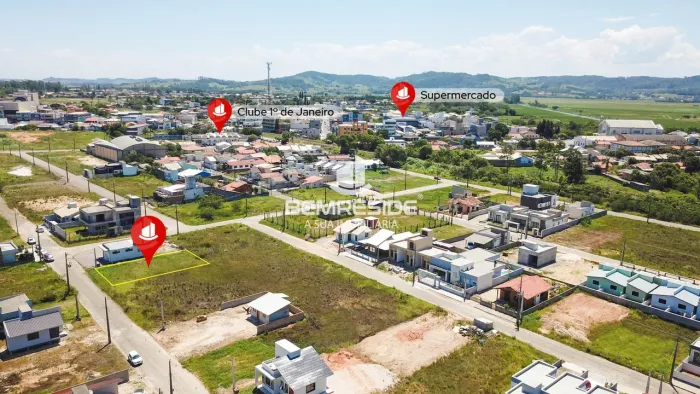 Terreno escriturado no Loteamento Jardim América no centro da cidade