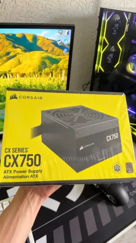 Fonte Corsair Lacrada 5 anos de Garantia com Nota Fiscal!