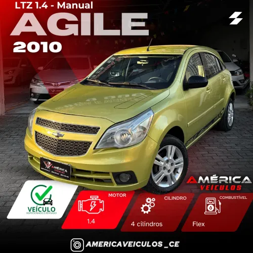 Chevrolet Agile LTZ 1.4 MPFI 8V Flexpower 5P 2010