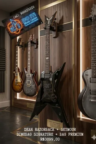Guitarra Dean Razorback + Dimebucker Seymour Duncan