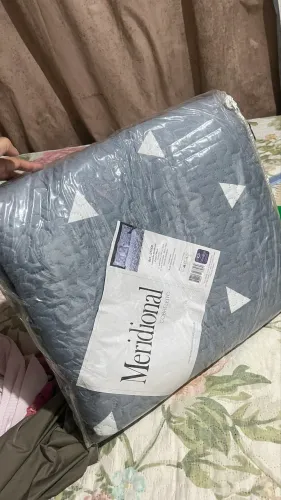 Cobre leito casal 3 peças