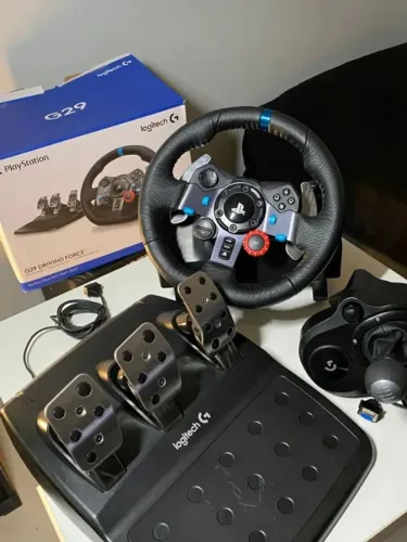 Volante g29 com câmbio, Passo cartão pego troca no negócio