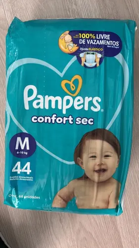 Fralda Pampers - Confort Sec