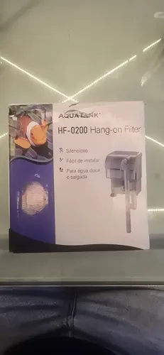 Filtro externo para aquário