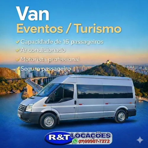 Van para Eventos e Turismo 