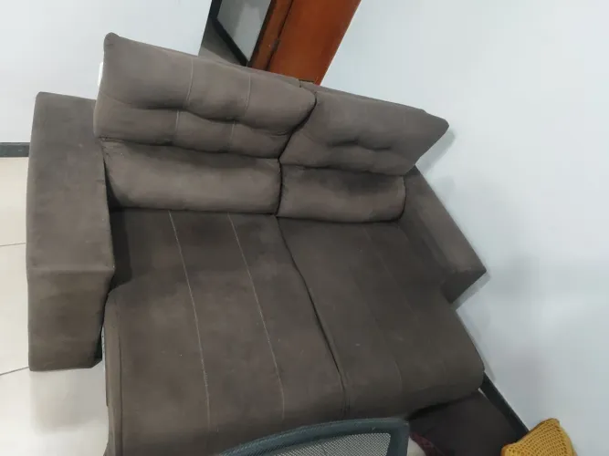 Sofá retrátil 3 lugares