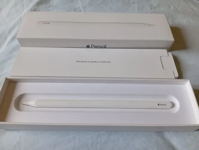 Apple Pencil (2ª geração) Original - Sem Uso - Completo na Caixa