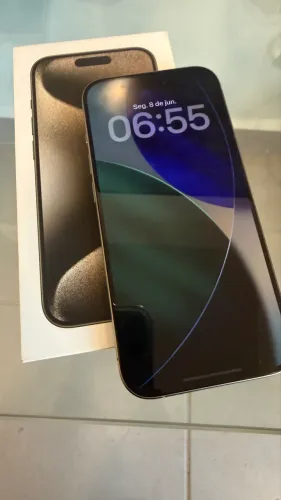 iPhone 15 Pro Prata 512gb Seminovo