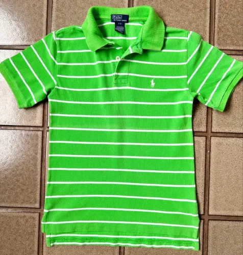 Camisa infantil Polo Ralph Lauren (8-anos)