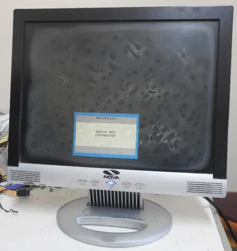 Placa fonte e Placa Sinal, Monitor Nova Computadores LM522-N - Monitor Aoc Lm522 