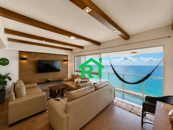 Apartamento com 4 dormitórios à venda, 148 m² por R$ 800.000,00 - Pitangueiras - Guarujá/S