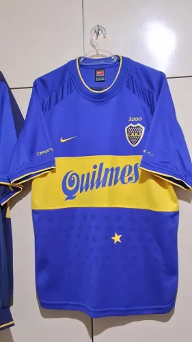 Camisa Boca Juniors Nike Comemorativa Campeones 2000 Tam. G Argentina Riquelme Maradona