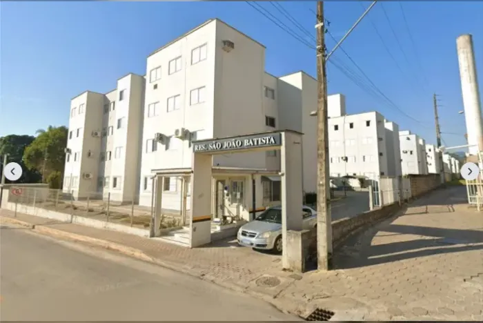 Apartamento 65 mq - 2 quartos, cozinha integrada - condominio! - São João Batista - SC