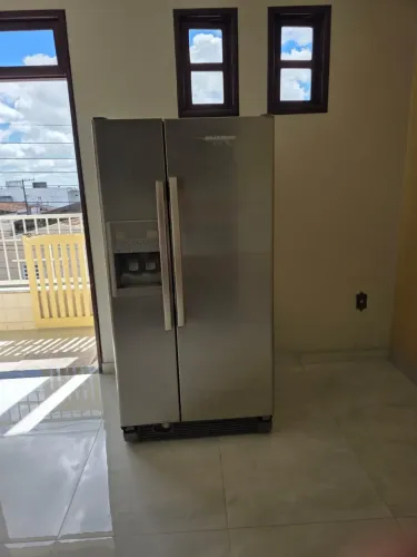 Geladeira Brastemp 2 portas CINZA