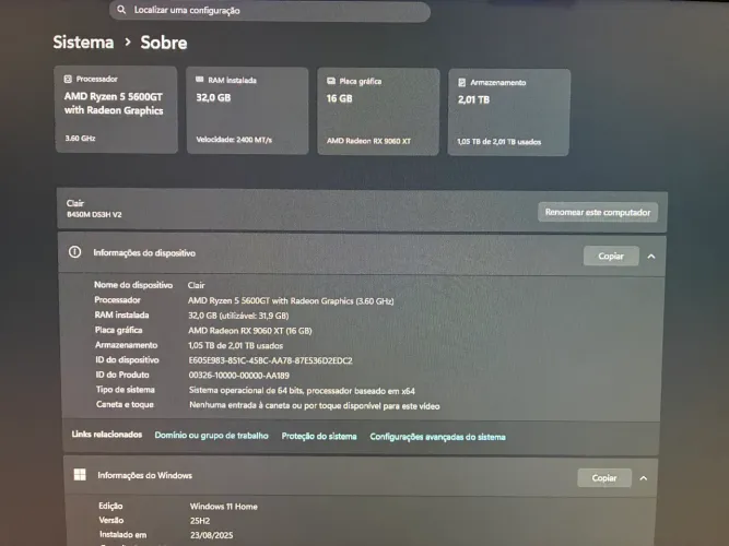 Vendo PC Gamer