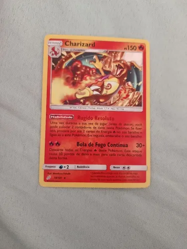 Carta Charizard original 2019
