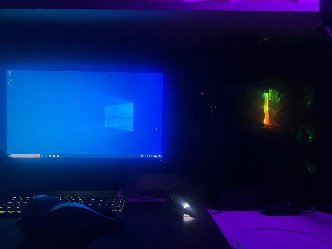 PC Gamer Completo - i5 + RX 580 8GB + 16GB RAM | Roda tudo em Full HD + monitor Samsung
