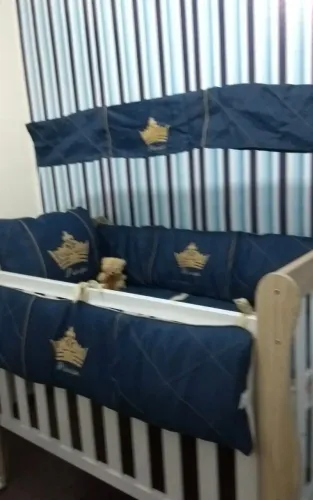 Berço/ mini cama + colchão de bebê