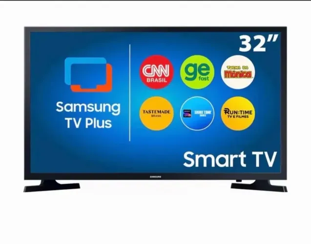 Smart TV 32" HD LED Semi Nova Sem Arranhões, fazer retirada
