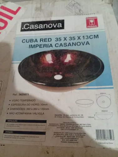 Cuba de banheiro ou cozinha