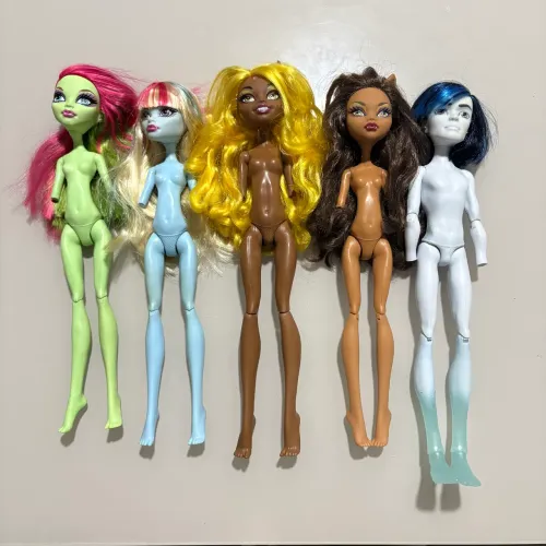 Lote de sucatas bonecas Monster High g1
