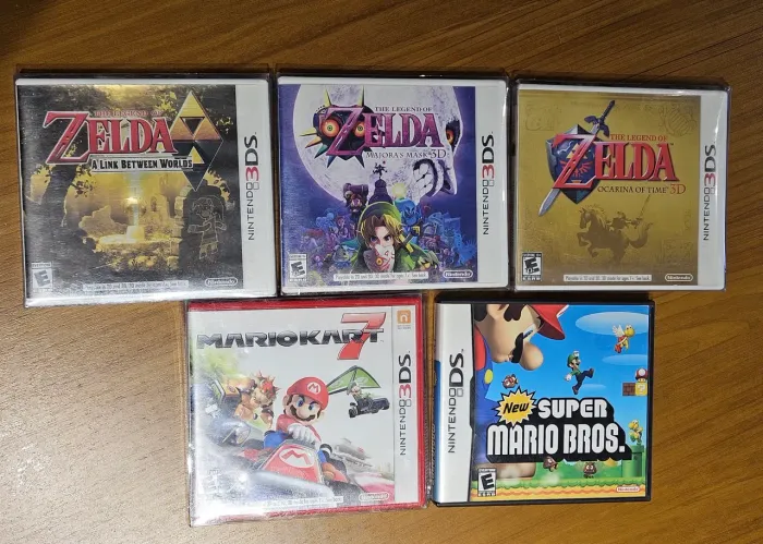 Jogos nintendo 3ds e Ds