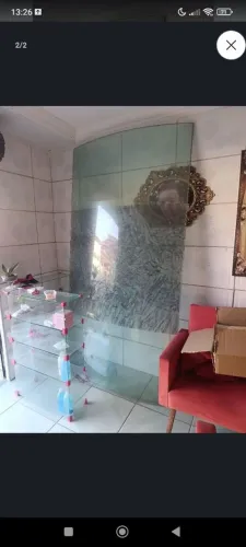2 Portas de vidro
