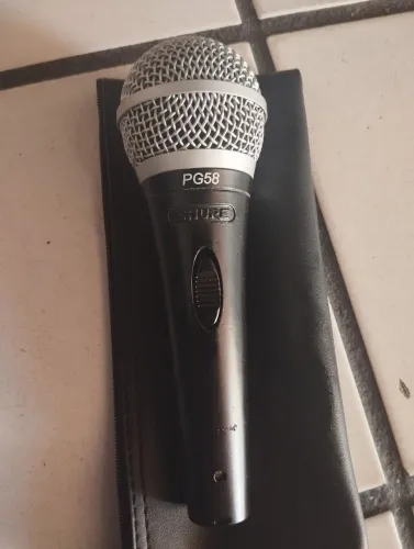 Microfone PG 58 Shure