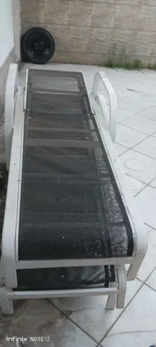 Espreguiçadeira em alumínio 