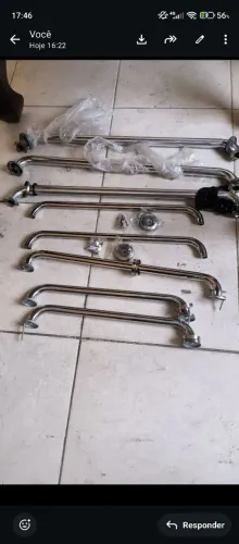 Barras de apoio acessibilidade novas