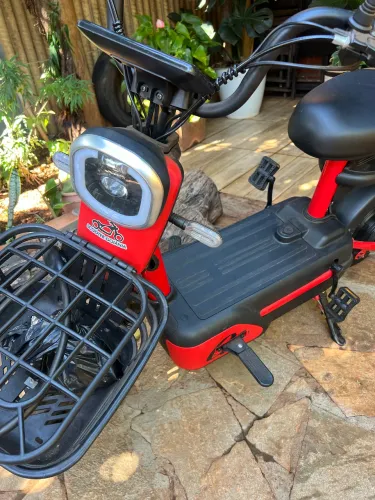 Bicicleta Elétrica à Venda - Única Dona, Seminova