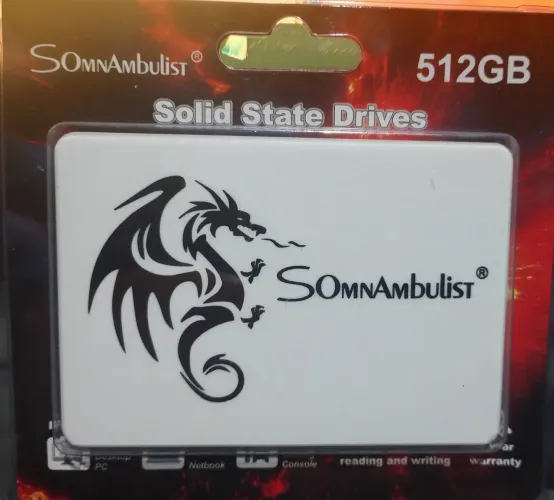 SSD Somnabulist - 512 GB - Lacrado