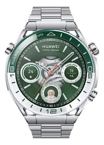SMARTWATCH HUAWEI WATCH ULTIMATE VERDE GREEN NOTA FISCAL GAR NACIONAL SAFIRA 3 PULSEIRAS