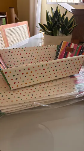 30 Cestas para café desmontadas 33x24x10