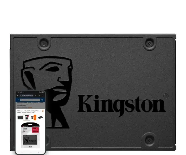 Kimgston Ssd 240Gb A400 -NOVO
